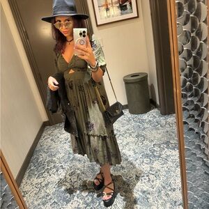 Angie boho higher front low back dress